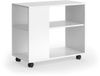 Vicco Marian Salontafel – 70 x 36.6 cm met wielen Wit