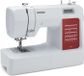 Brother Naaimachine CS10s, elektronisch, 40 steekpatronen, automatische naaldinrijger, LCD-scherm, wit