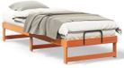 vidaXL Bedframe - Bruin - 80 x 200 cm - Massief grenenhout
