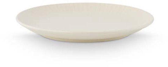 vtwonen Borden - Keramiek - Dinerbord - Gebroken wit - 24cm - Set van 2