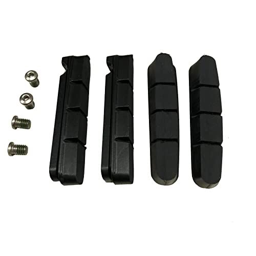 SHIMANO Dura Ace Ultegra 105 Pattini, 4 stuks, Zwart