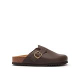 Scholl Zwart Lederen Clogs maat 37