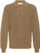 Casual Friday Polo Abel 0231 Milano Lange mouw Katoen Heren XL Sepia