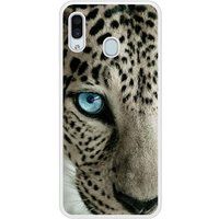 Samsung Galaxy A20 Oeil de leopard Verstevigd hoesje met sublimatie bedrukking