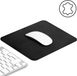 iMoshion Muismat - 21 x 26 cm - Zwart (PU Leer) - Standaard