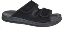 Rohde - Pantoufle Homme - Cuir - Noir - Velcro - 6241 90 - Taille 47
