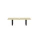 Vitra - Banc Nelson Bench - Bois naturel - Frêne massif - Designer Angelo Natuzzi