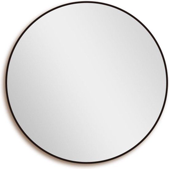 Saniclass Retro Line 2.0 Ronde Spiegel 120cm Mat Zwart