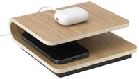Stelton Ro chargeur sans fil chêne