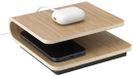 Stelton Ro chargeur sans fil chêne