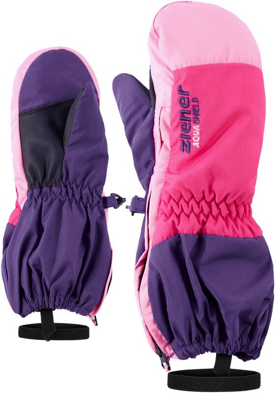 Ziener Levi AS Minis - Peuters - Wintersport handschoenen - violet/roze - Maat 2,5 - 2022