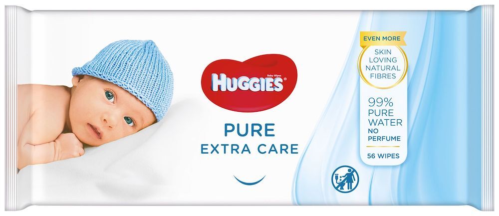 Huggies Pure Extra Care Babydoekjes