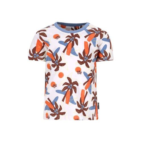 B.Nosy T-shirt wit Jongens Katoen Ronde hals All over print - maat 86