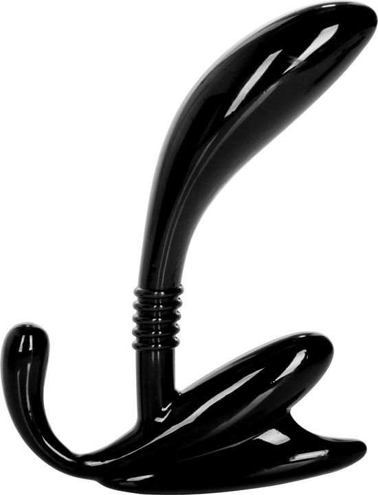 Apollo CalExotics Prostaat Stimulator Curved Prostate Probe 9 cm - Zwart