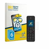 BROTECT Screenprotector voor Fritz!Fon M3 - Folie Beschermfolie transparant 6 Stuks