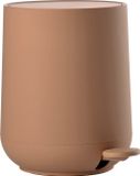 Zone Denmark Nova Pedaalemmer - Prullenbak Badkamer Softclose - Kunststof - 3 liter - Mandarine