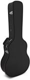 Gear4music Dreadnought Akoestische Gitaar Harde Koffer Zwart