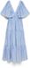 Vero Moda Jurk VMVALENTINA Lange jurk Clear Sky 1