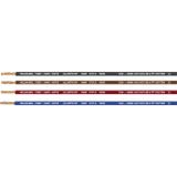 HELU 64192 Fil unifilaire H07V2-K 1 x 10 mm² Blanc par mètre
