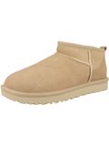UGG Classic Ultra Mini suède dames enkellaarzen beige - Maat 43