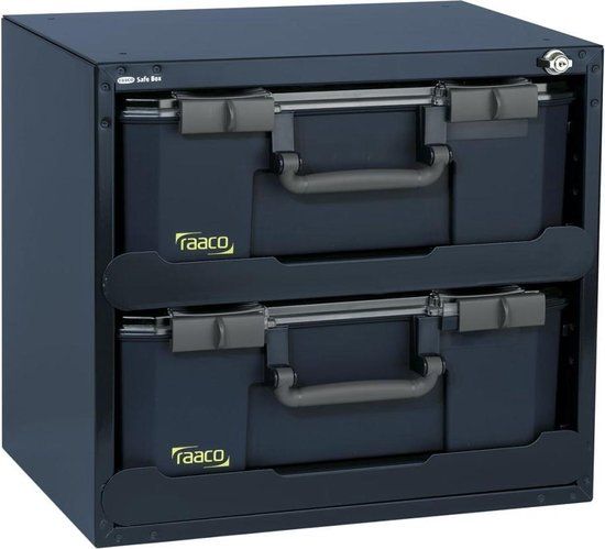 Raaco Assortimentsdoos - Safe Box - Metaal - Donkerblauw
