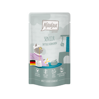 MjaMjaM Natvoer - Knijpzakje Senior Cat - Kip - 12 x 125 g