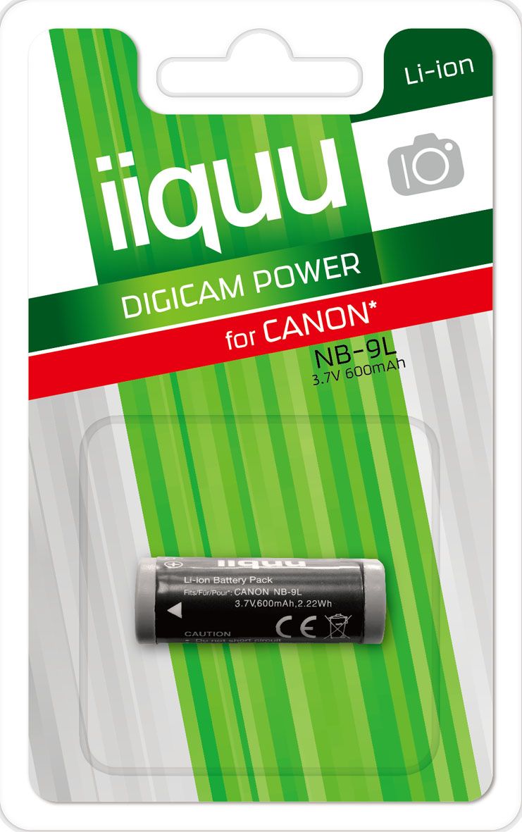 iiquu DCA024 - Batterij voor camera's/camcorders