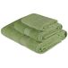 Handdoekenset, 3-delig, groen