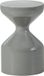 WOOOD Floyd Table d'appoint - Métal - Gris clair - 47x30x30