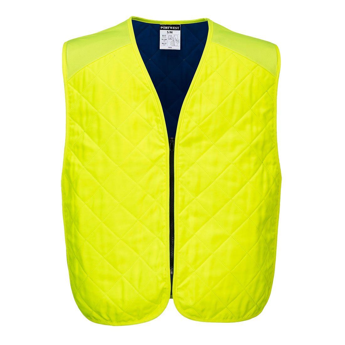 Portwest Koelvest - Koelend Verdampingsvest - Hoge zichtbaarheid - S/M - Geel - Unisex