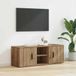 Maison Exclusive - Meuble TV, 100 x 31,5 x 35 cm, panneau de particules, finition "Chêne artisanal