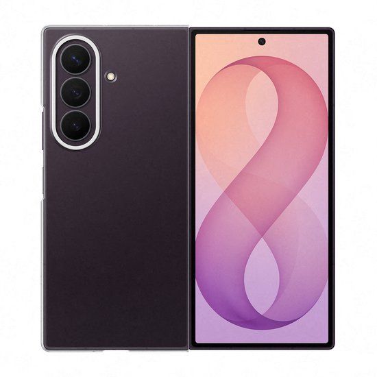 Samsung Galaxy Z Fold8 Hoesje - Clear Case - Transparant