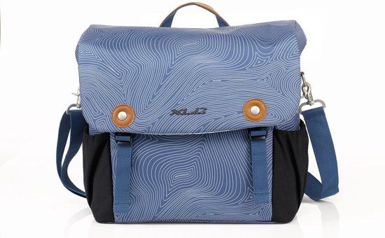 XLC BA-S87 Lux Fietstas - Blauw - 16 liter - Achter - Enkele fietstas