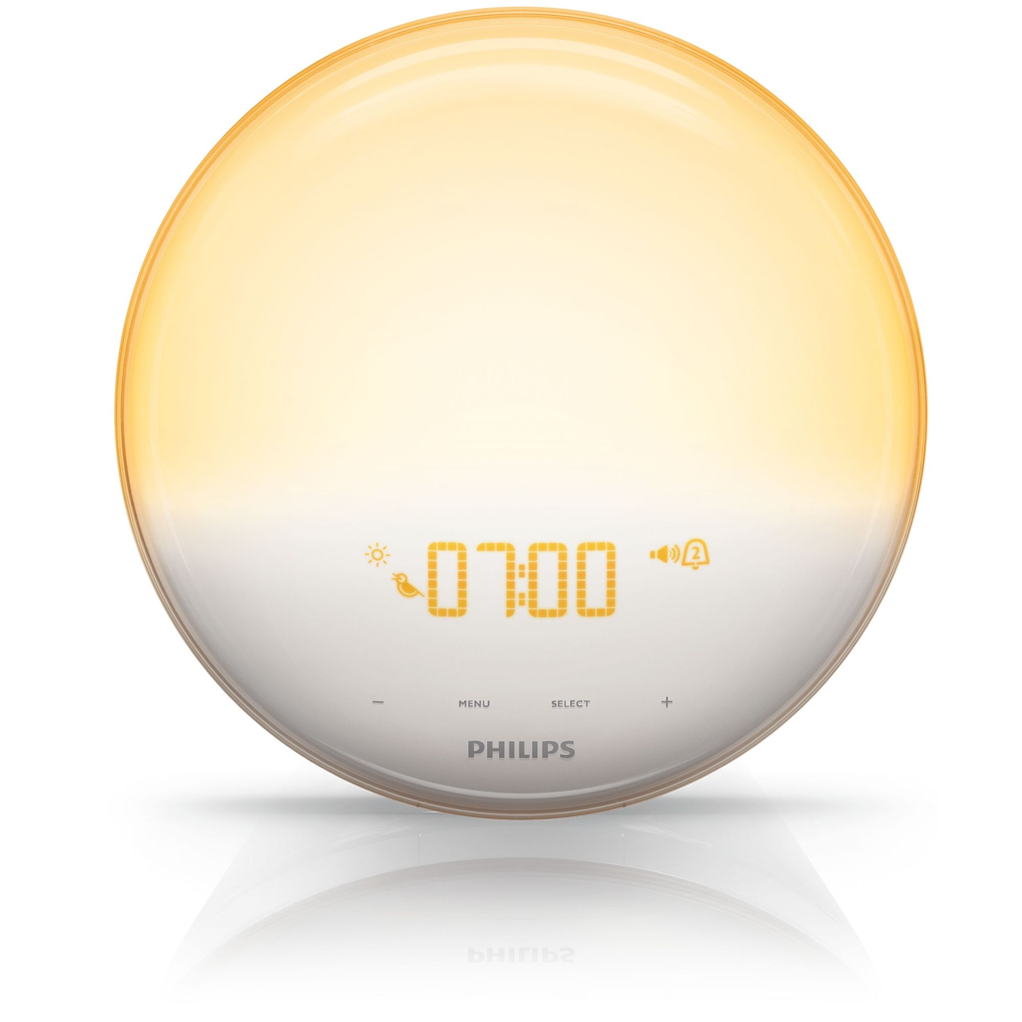 Philips SmartSleep HF3532/01 Wake-up Light - Sunrise Simulation, 20 Brightness Levels, LED, White