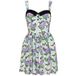 Hell Bunny Unicorn Dress Rockabilly Mini-jurk voor Vrouwen Wit/Paars XS-XXL