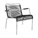 Fiam Chaise Mya Lounge Noir