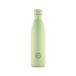 Cool Bottles - Roestvrijstalen fles - 750 ml - Pastel Green - Luchtdichte thermosfles - Triple-Cool Technologie