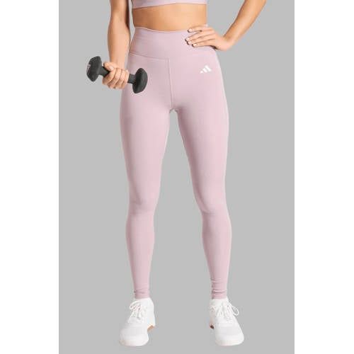 adidas Performance sportlegging Optimé lichtroze