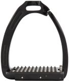 BR Beugels Lavarone Black/Black - 12.0 CM | Zwart | Stijgbeugels en Beugelriemen