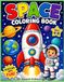 Space Coloring Book for Kids Ages 4–8: 30 Cute Space Coloring Pages Featuring Rockets, Astronauts, Planets, Aliens & Stars – Easy Big Bold Designs for Boys and Girls