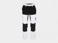 Herock Hector werkbroek Experts (1803) - Wit | Zwart - 40