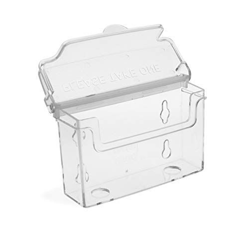 Taymar Taymar visitekaartjesbox met deksel in liggend formaat/weerbestendig (ook geschikt voor buitengebruik)