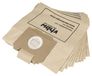 vhbw 10x sacs aspirateur compatibles avec Tornado TO 370, 290, 280, 270, 260, 218, 217, 2 Luxor Turbo, 216 aspirateur - 23,5cm x 23cm couleur sable