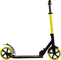 Sajan Step Kinderstep - Aluminium - Geel - Grote Wielen - 7 Inch - 5-12 Jaar