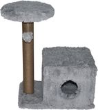 Topmast Krabpaal Fluffy Nevada - Grijs - 72 x 39 x 80 cm