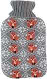 Koopman International Bouillotte - 2L - Gris - Avec Housse