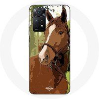 Maniacase Etui Redmi Note 11 Pro 5G Quarter Horse Marron paardenras
