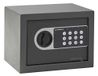ARREGUI Premier 16501-S0 Safe van staal met elektronisch slot, kluis voor thuis en thuis, programmeerbaar code-toetsenbord, met noodsleutel, 17 x 23 x 17 cm, 4 l