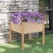 Chic Bac À Fleurs - Jardinière Pour Extérieur/intérieur Jardin Terrasse Balcon - 70x70x70 Cm Bois De Pin Massif Chic-974974