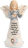 Pavilion Gift Company Elements Angels 82438 Engelbeeldje miskraam rouw 12,7 cm engelbeeldje, crème